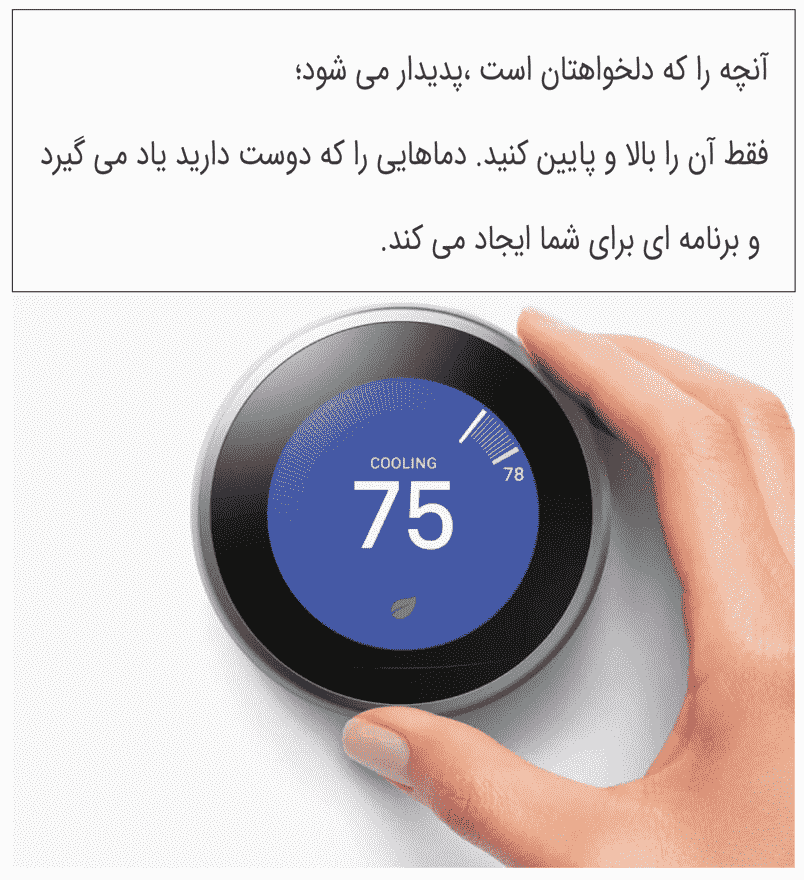ترموستات یادگیری Google Nest - Image 2